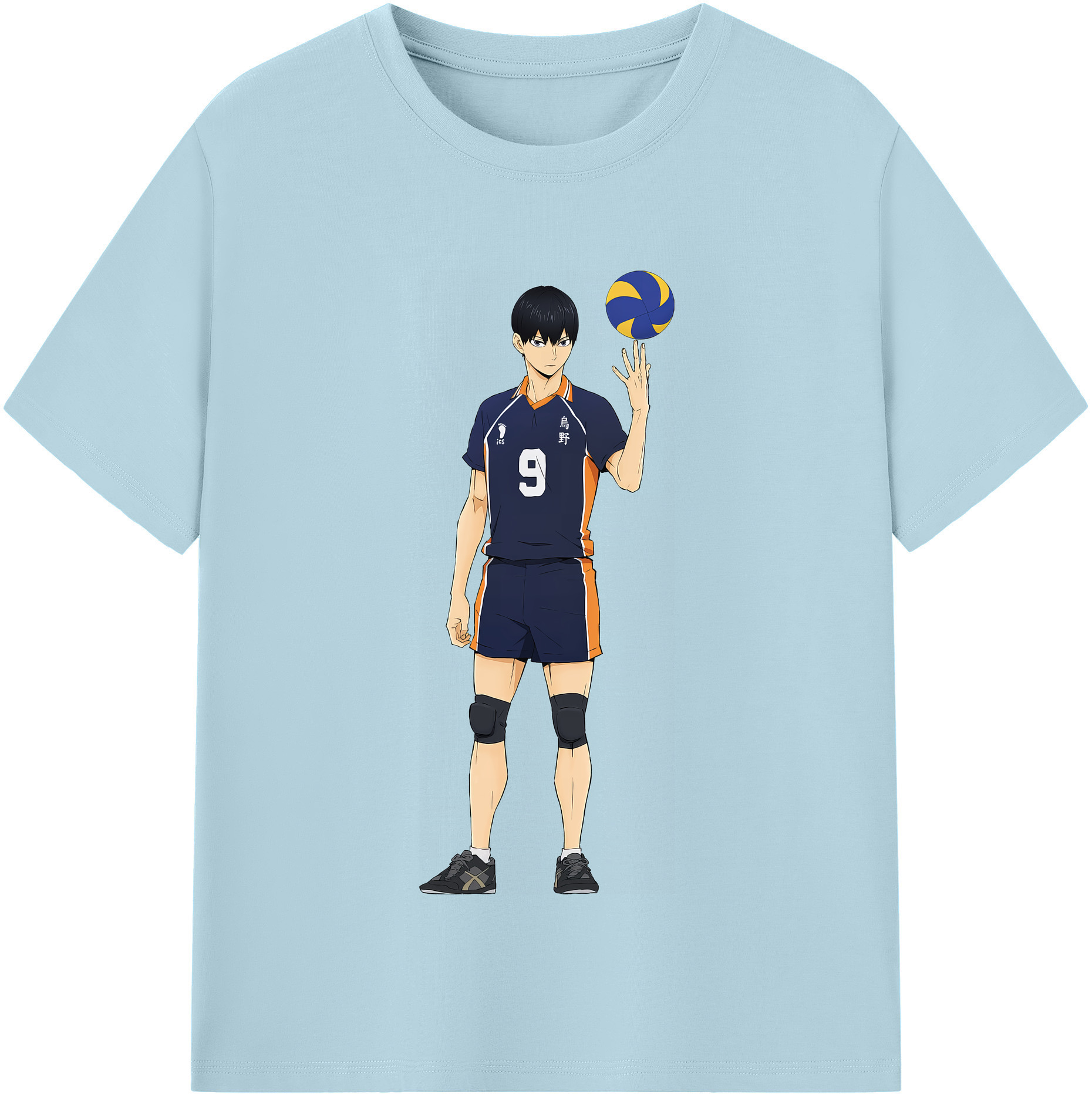 （画像用） ハイキュー!! Haikyu!! 綿100％半袖Tシャツ（フロントプリント）